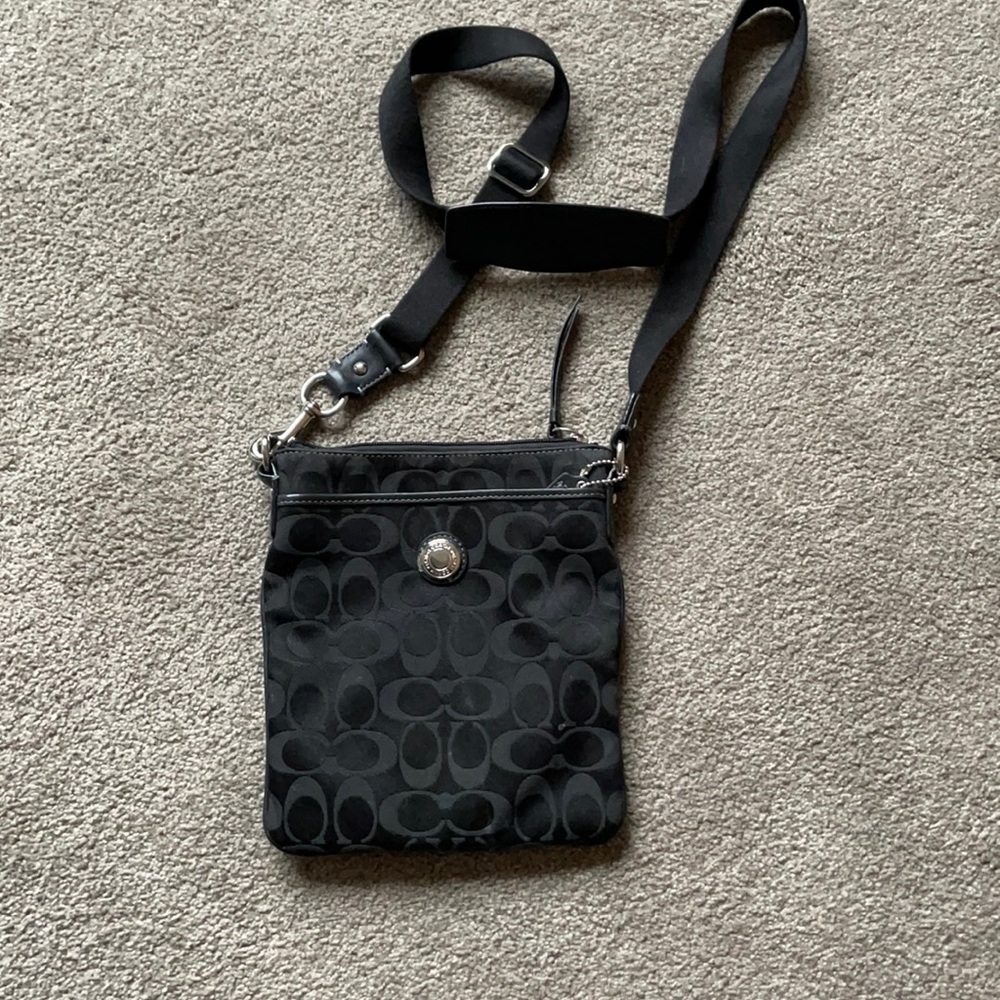 Coach small black crossbody